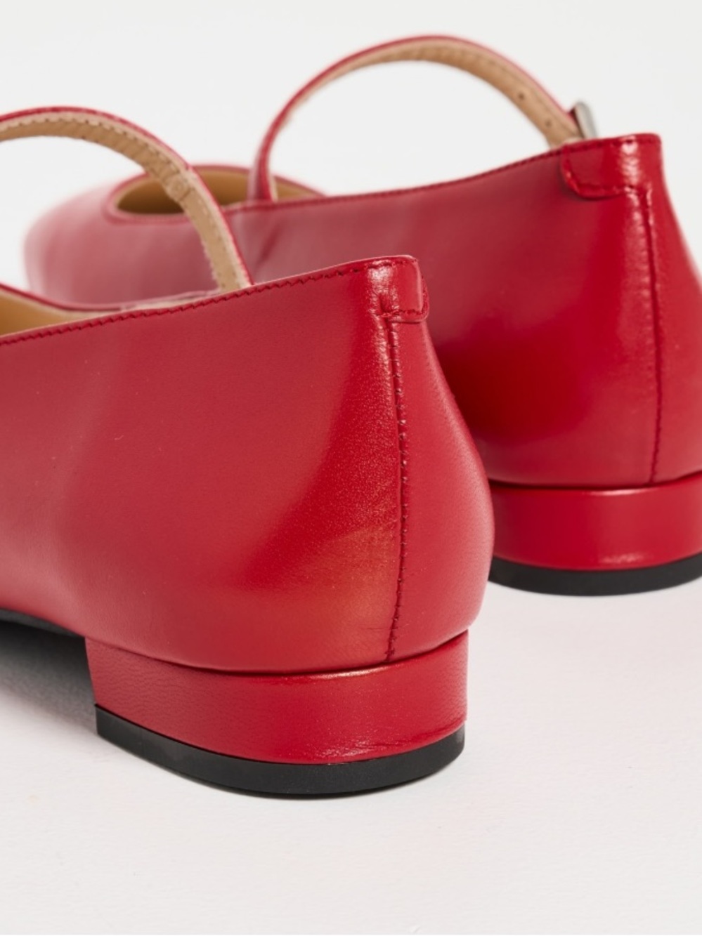 Alohas Ballet Flats Por Do Sol in Red - Picture 4 of 11